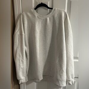 Classic Gray Sweatshirt/Tunic Top